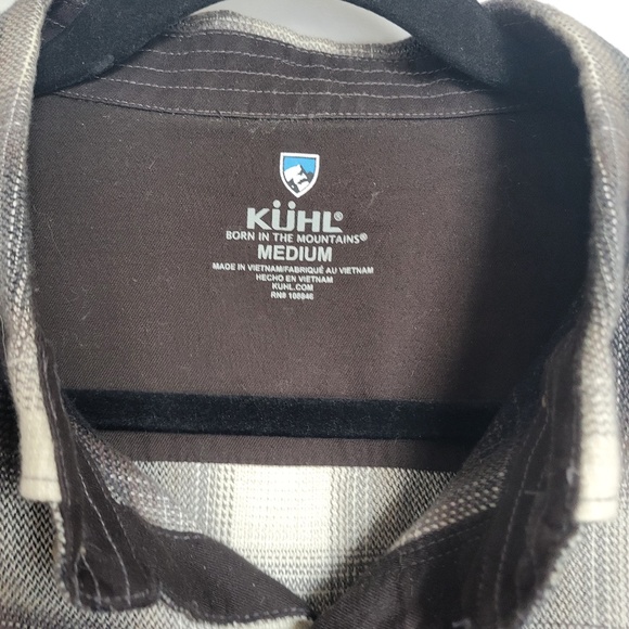 Kuhl The Law Flannel Shirt Size Medium - Picture 2 of 3